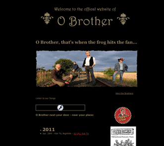 Webdesign - O Brother